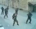 Israeli troops shake a leg on duty