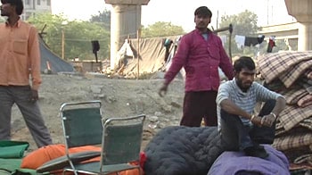 Video : Delhi: Night shelters only on paper