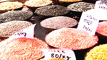 दाल की कीमतों में गिरावट