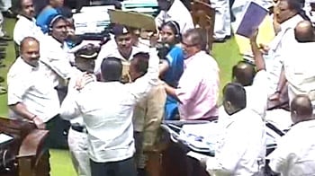 Video : Suitcases 'full of evidence' against CM brought to Karnataka Assembly