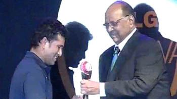 Sachin is Cricketer of the Year
