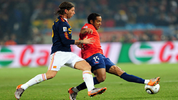 Spain prove too hot for Chile