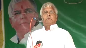 Ahead of the Bihar elections, Lalu at his best