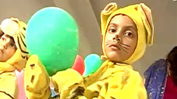 Children for 'Save Our Tigers'