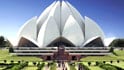 Lotus temple, a modern architecture