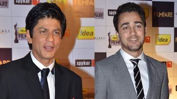 Filmfare nominations: SRK, Imran at the red carpet