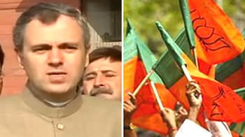 Video : Omar Abdullah to stop BJP's march to Lal Chowk