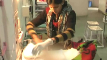 Baby girl found in the bushes