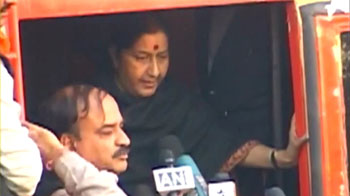 We will definitely hoist the tricolour tomorrow: Sushma Swaraj