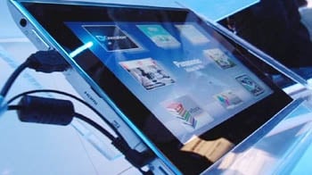 Video : Panasonic launches new Android based Tablet