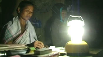 Solar lanterns brighten up Assam village