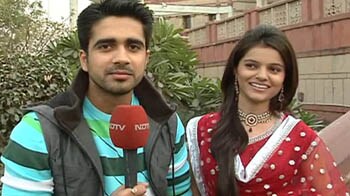 रूबीना और अविनाश की मस्ती