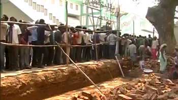 World Cup: Chennai stadium wall collapses