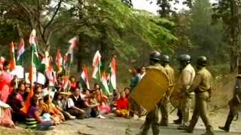 Darjeeling tense: Police fire on protesters