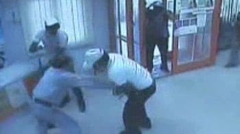 Bokaro bank robbery caught on CCTV