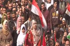 Egypt protesters amass for demonstrations Egypt protesters amass for demonstrations