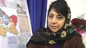 Map row: PDP's Mehbooba Mufti does a U-turn