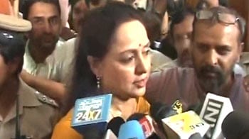 Video : Hema Malini files nominations for RS