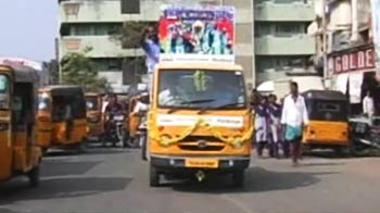 Television-on-the-go: Crazy style!