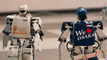Video : World's first robot marathon