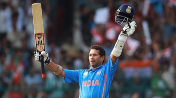 Sachin's high five at World Cups