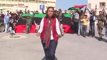 Inside Libya - Rebels control the airwaves