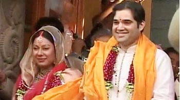 Videos : शादी के बंधन में बंधे वरुण गांधी