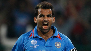 Zaheer, India's pace spearhead