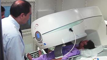 Video : India's first open-standing MRI scanner