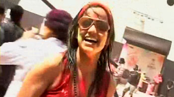 टीवी के कलाकारों की होली