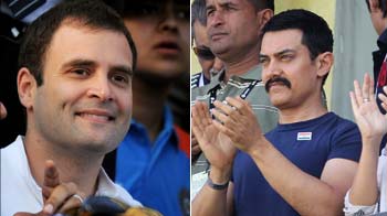 Video : Aamir, Rahul, celebs at Mohali