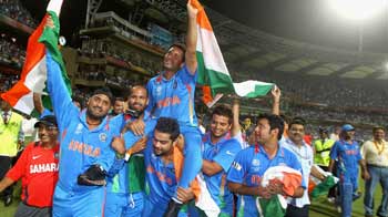 Team India celebrated by India