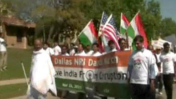 NRIs join Anna Hazare's crusade