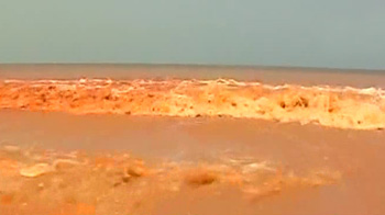 India's 'red sea' threat