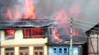 Video : श्रीनगर: हब्बा कदल इलाके में आग