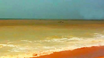 Acid destroys Kerala beach