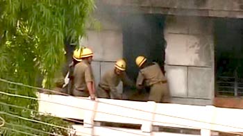 With all exits blocked, workers were trapped in fire