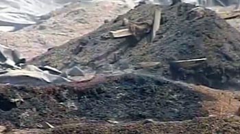 तीन दिन तक जलता रहा अनाज