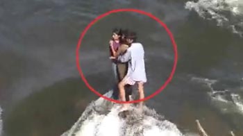 College students rescued from Narmada River