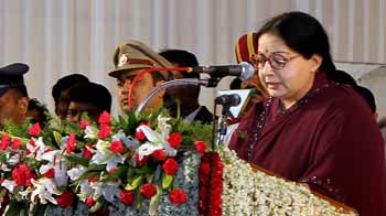 Video : Jayalalithaa sworn in as Tamil Nadu Chief Minister