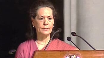 Video : Will take the issue of corruption head on: Sonia Gandhi