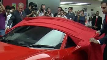 Video : Ferrari vrooms into India, price starts from Rs 2.2 crore