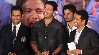 Indian cricket's starry night out