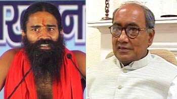 Video : Ramdev's 'satyagraha' has RSS support: Congress