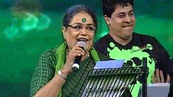 Video : Usha Uthup sings up a green storm
