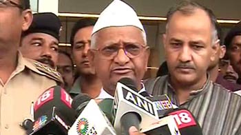 Action against Ramdev strangulation of democracy: Hazare