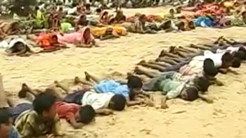 पॉस्को स्थल पर पुलिस तैनात