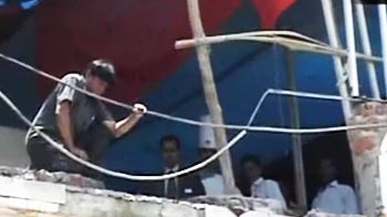 होटल की गैस टंकी में धमाका