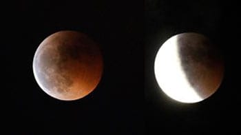 Video : Best moments of lunar eclipse