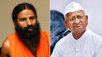 Anna Hazare's condition for Baba Ramdev